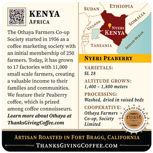 Kenya - Nyeri Peaberry