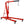 2 Ton Folding Engine Hoist Crane Lift with 6 Wheels