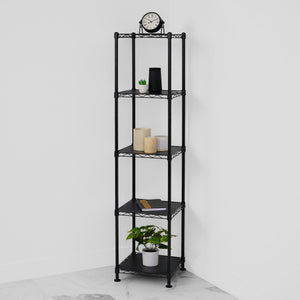 14" x 14" x 60" 5-Tier Wire Rack