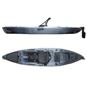 Hoodoo Tempest 120P Pedal Drive Kayak - TRAPSKI