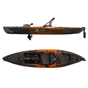 Hoodoo Tempest 120P Pedal Drive Kayak - TRAPSKI
