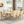 TOPMAX Rustic Extendable 84inch Dining Table Set
