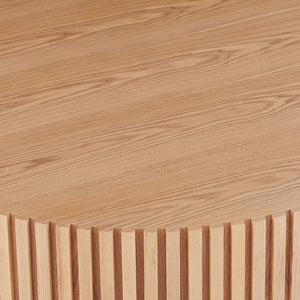 Natural Wood Coffee Table