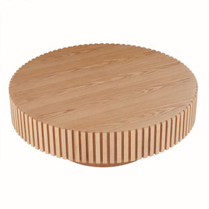 Natural Wood Coffee Table
