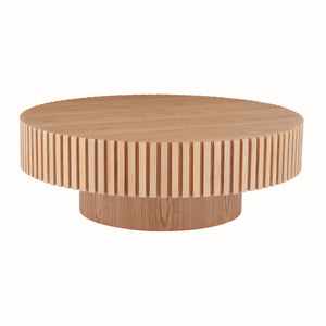 Natural Wood Coffee Table