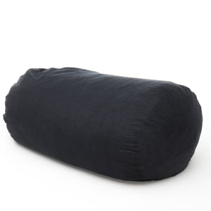 Lara 6.5 Foot Suede Cylindrical Bean Bag