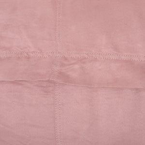 Aruba 8 Foot Microfiber Cylindrical Bean Bag Chair - Rose