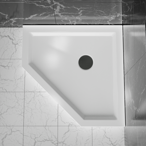 Goodyo 36 in. D x 36 in. W Neo-Angle Shower Base