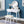 Maly Contemporary Wood Vanity and Stool Set
