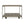 Corbeta Metal Frame Wood Living Room Coffee Table with Casters