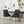 Charcoal Button Tufted Wingback Hostess Chairs Set of 2