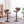 Masaccio Weathered Upholstery Airlift Adjustable Swivel Barstool