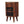 Solid Wood Cortez Nightstand - Chestnut Finish