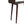 Sonata Chestnut Console Table, Nordic Legs, 2-Drawers, Open Slot
