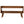 Solid Wood Nordic Storage Bench in Chestnut