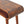 Solid Wood Amaya Nordic Style Console Table, Open Storage, Chestnut