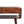 Sonata Chestnut Console Table, Nordic Legs, 2-Drawers, Open Slot