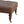Solid Wood Buffalo Leather Upholstered Ottoman