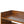 Solid Wood Nordic Storage Bench in Chestnut