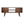Chestnut Rounded Entertainment Unit, Nordic Legs, 4-Drawers, 2 Open Slot
