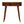 Solid Wood Albion Console, 1 Drawer, Chestnut