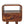 Solid Wood Mini Curve Bedside, 1-Drawer, 1 Open Slot, Chestnut