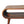 Open Chestnut Coffee Table, Nordic Legs