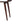 Solid Wood Amaya Nordic Style Console Table, Open Storage, Chestnut