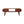 Solid Wood Chestnut Circular TV Unit, Nordic Legs, 2-Drawers, Open Slot