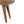 Chestnut Circular Open Bedside, 1-Drawer