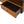 Solid Wood Floating Console, 2-Drawers, 1 Open Slot