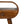 Chestnut Circular Open Bedside, 1-Drawer
