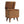 Soli Wood Larissa Lid-up Storage Stool, Oak-ish
