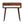 Sonata Chestnut Console Table, Nordic Legs, 2-Drawers, Open Slot