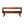 Solid Wood Chestnut Bench with Leather Seat Pad