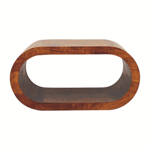 Amaya Coffee Table, Oval, Chestnut