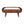 Chestnut Circular TV Stand, 2-Drawers, Open Slot, Nordic Legs