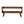 Solid Wood Nordic Storage Bench in Chestnut