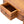 Solid Wood Mini Chestnut Rounded Coffee Table, 2-Drawers