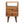 Solid Wood Mini Oak-ish Classic Nightstand