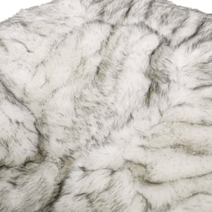 Negar 5 Foot Rounded Short Faux Fur Bean Bag