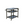3-Shelf Outdoor Grill Table