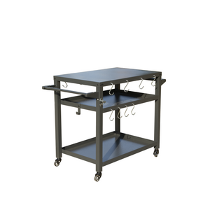 3-Shelf Outdoor Grill Table