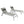 Outdoor Patio Chaise Lounge Set of 3 with Side Table and Wheels