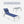 Outdoor Patio Chaise Lounge Set of 3, Aluminum Pool Lounge Chairs with Side Table and Wheels