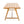 Modern Outdoor Dining Table with Acacia Wood and Teak Finish