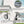 Outdoor Patio Chaise Lounge Set of 3 with Side Table and Wheels
