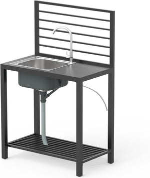 Outdoor Kitchen Island with Storage