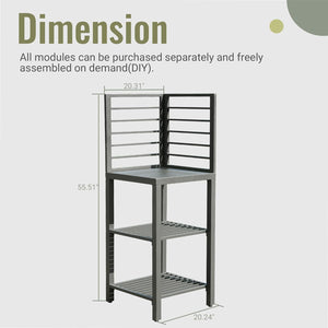 Outdoor Kitchen Island with Storage