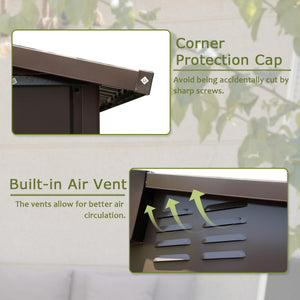 Outdoor Storage Shed 6x4 FT